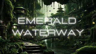 Emerald Waterway: Minimal Ambient Music and Water ASMR