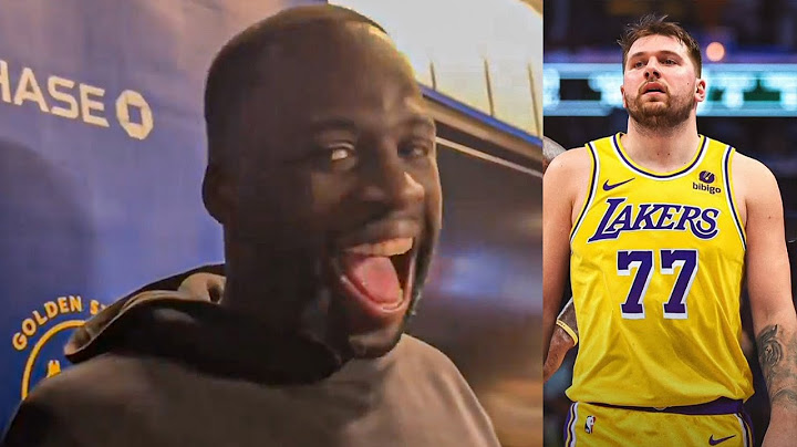Draymond Green Hilarious Reaction to Luka Doncic Trade to Lakers
