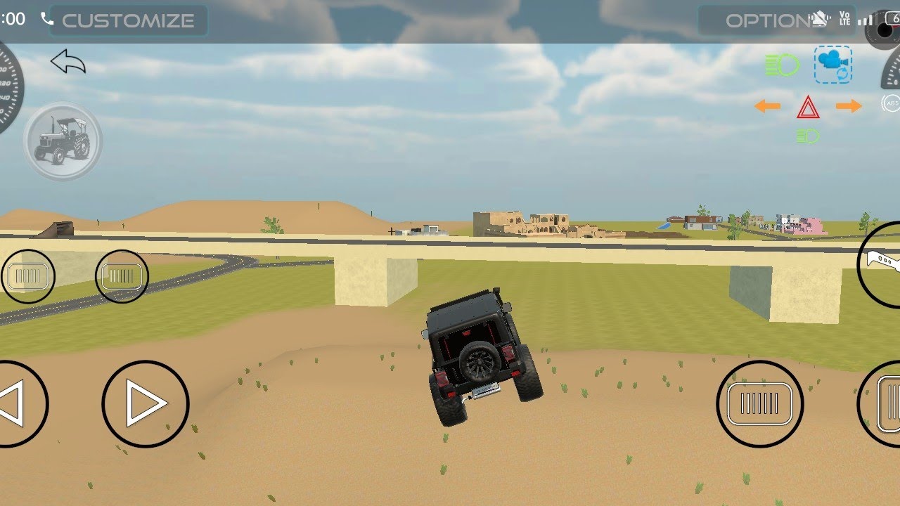 Aaj to thar uda di game video dollar song Indian vehicle tractor game 