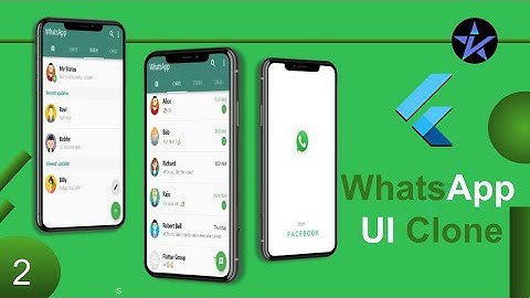 Flutter WhatsApp UI Clone Part-2 | Flutter app | Speed Code | Flutter tutorial