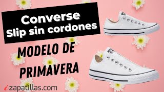 Sin Cordones Mujer Blanca - Comprar Converse Sin Cordones 2021 - YouTube