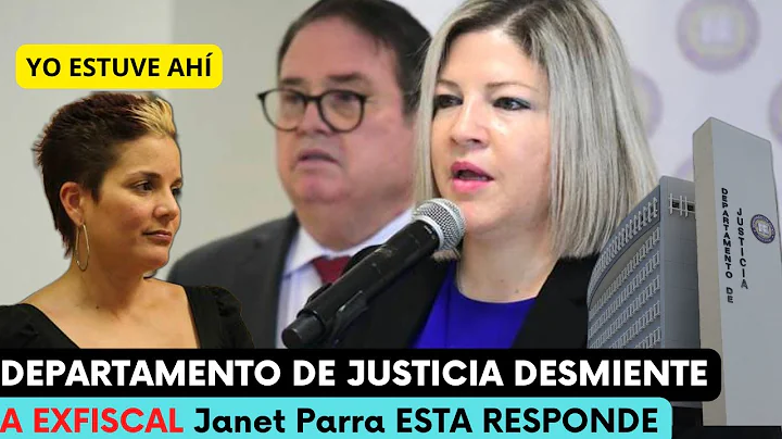 DE ULTIMA HORAdepartamento de JUSTICIA desmiente a...