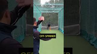 👀 Off-Spin vs Arm Ball |🌪️ Finger Spin #shorts screenshot 5
