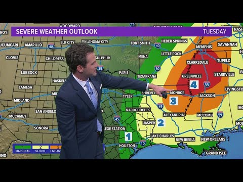 DFW weather: Cold front expected to arrive in North Texas Tuesday evening