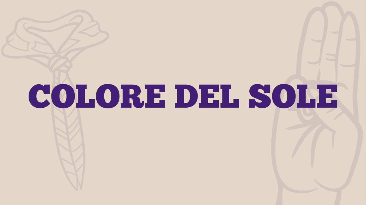 COLORE DEL SOLE - Canto Scout