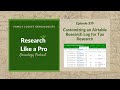 RLP 339: Customizing an Airtable Research Log for Tax Records