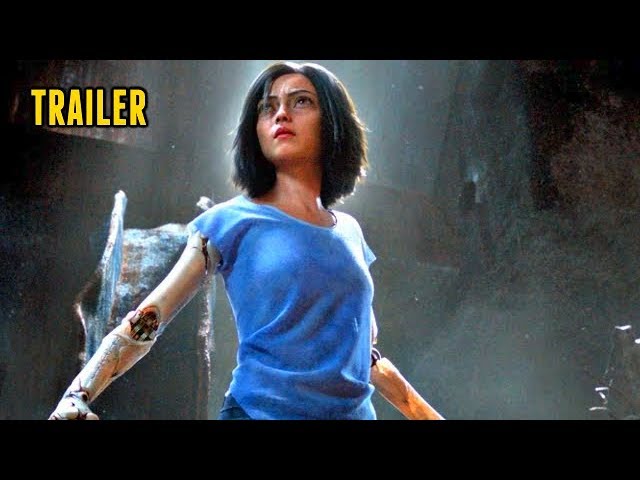 🎥 ALITA: BATTLE ANGEL (2018) | Full Movie Trailer in HD | 720p