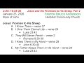 Pastor Bruce Anderson, "Jesus and His Promises to His Sheep, Part 2" John 10:24-30