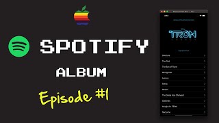 1 - Spotify Album Design In Swift (UICollectionView, ListCell, HeaderView)