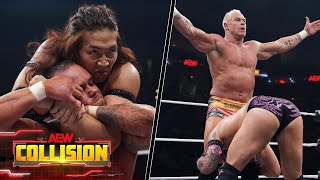 Kyle Fletcher & Konosuke Takea Vs Billy & Austin Gunn Match Highlights Aew Collision, 12426