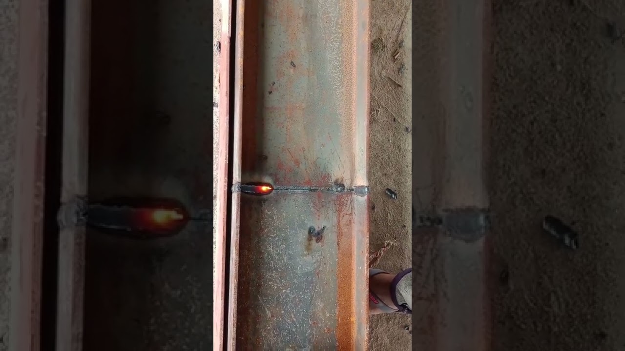 I Beam Joint Arc Welding