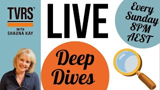 🕵️ 🔎 Sunday LIVE  A Deep Dive With Shauna Kay
