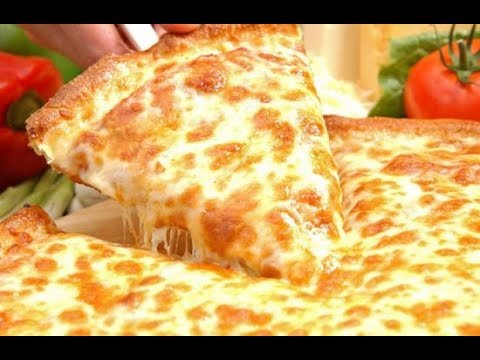Самодельная пицца с сырным соусом!