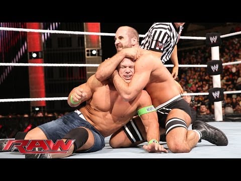 John Cena vs. Cesaro: Raw, Feb. 17, 2014