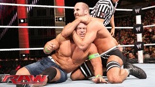 John Cena vs. Cesaro: Raw, Feb. 17, 2014
