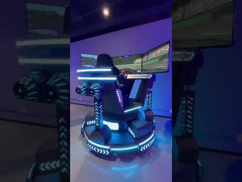 VR Amusement Park Coin Operated Arcade 3D VR Racing Machine Flying Driving Racing Simulator