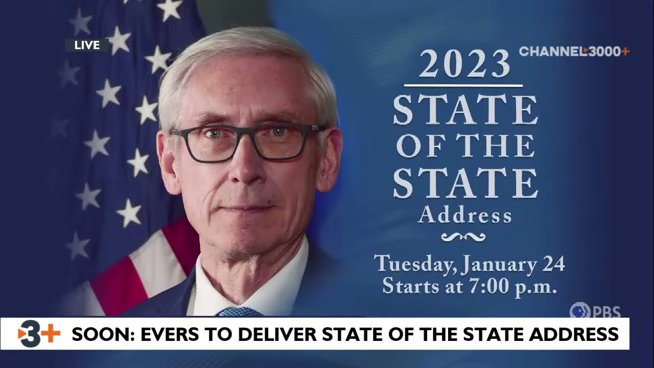WATCH: Gov. Tony Evers delivers 2023 State of the State Address