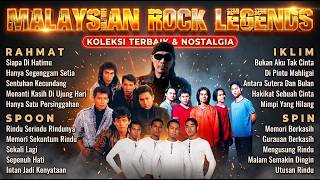 MALAYSIAN ROCK LEGEND – Rahmat, Iklim, Spoon, Spin Full Album Cover