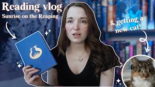 FINALLY reading Sunrise on the Reaping ☀ | Reading vlog 📚🐦🐍