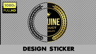 Design Sticker -  Short Animation Full HD