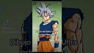 Dibujo de Goku Ultra Instinto Manga #dragonballsuper #dragonball #goku #drawing #drawinganime #fyp