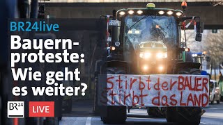 Bauern auf den Barrikaden: Wie steht es um die Landwirtschaft? | Münchner Runde | BR24live