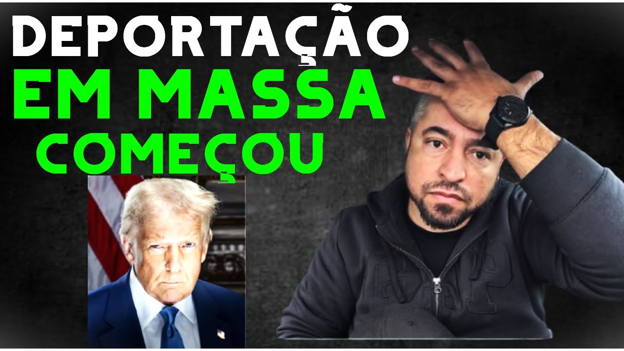 Deportação em Massa Começou, Imigrantes Ilegais na Mira de Trump.