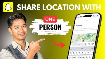How To Share Your Location On Snapchat With Only One Person !