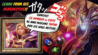 LEARN THIS Ez Mid Invoker is Exist! Sumiya is Back! Crazy INJOKER Combo Formula #dota2shorts #dota2