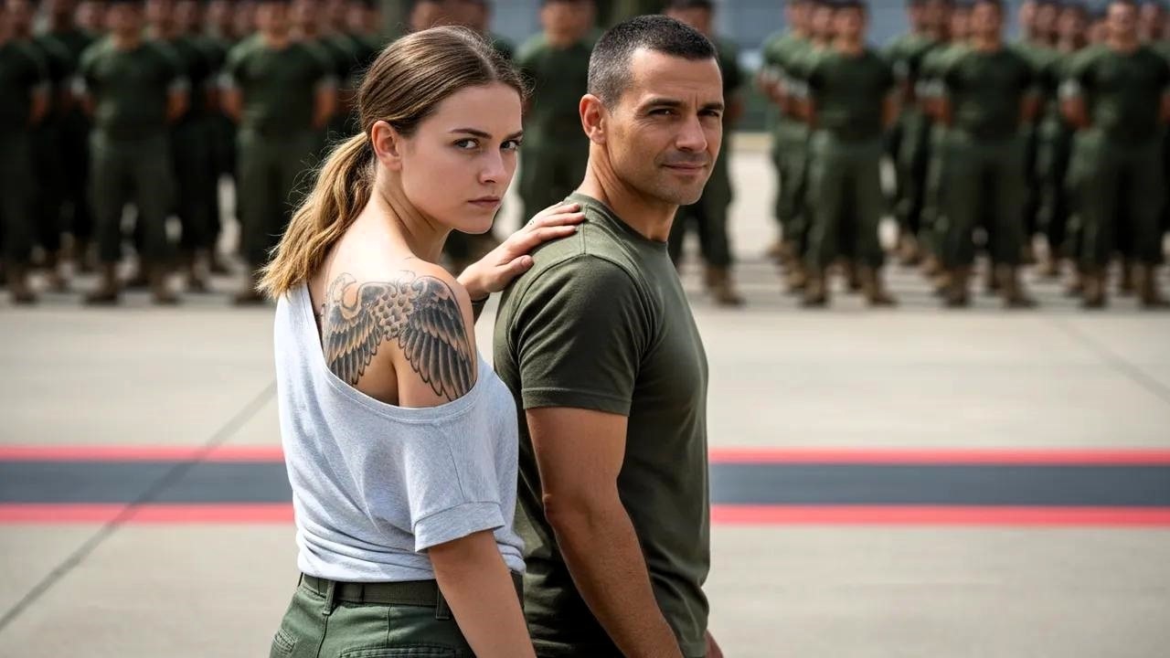 Obóz pełen kpin, aż tatuaż na plecach ujawnia prawdziwą tożsamość kadetki