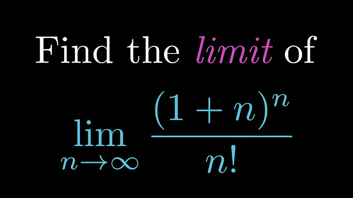 Find the limit of (1+n)^(n) / n! as n goes to infinity