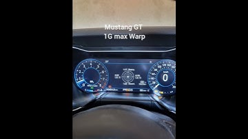 Mustang GT max G Kraft 1 G