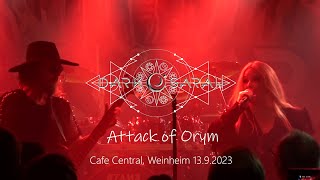 Dark Sarah - Attack of Orym - Live at Cafe Central, Weinheim 13.9.2023