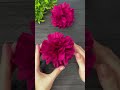 EASY Crepe Paper Flowers Crepe Paper Decorations #shorts