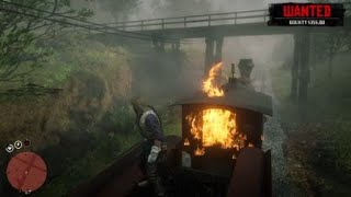 Red Dead Redemption 2 Fire Bottle Fight 