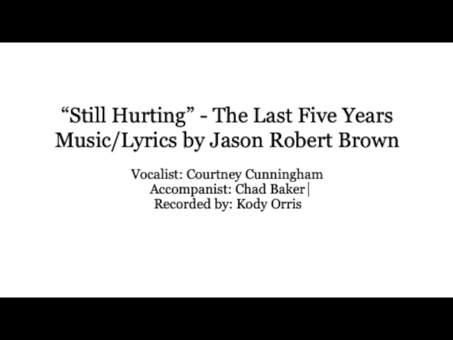 Still Hurting Cover, The Last Five Years class=
