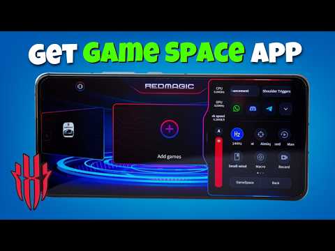 How to Install Game Space Red Magic Apk || Game Space App (Link in Description)