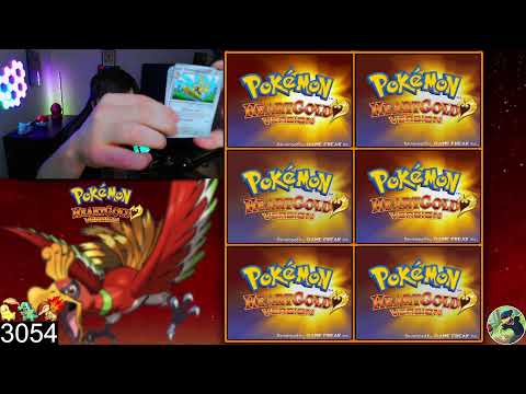 SHINY HUNTING ALL STARTERS IN POKRMON HEARTGOLD