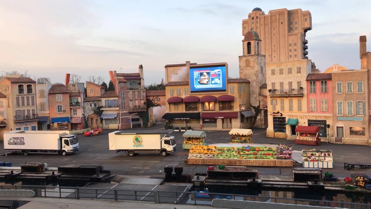 Disneyland Paris Car Stunt Show Part 2 YouTube