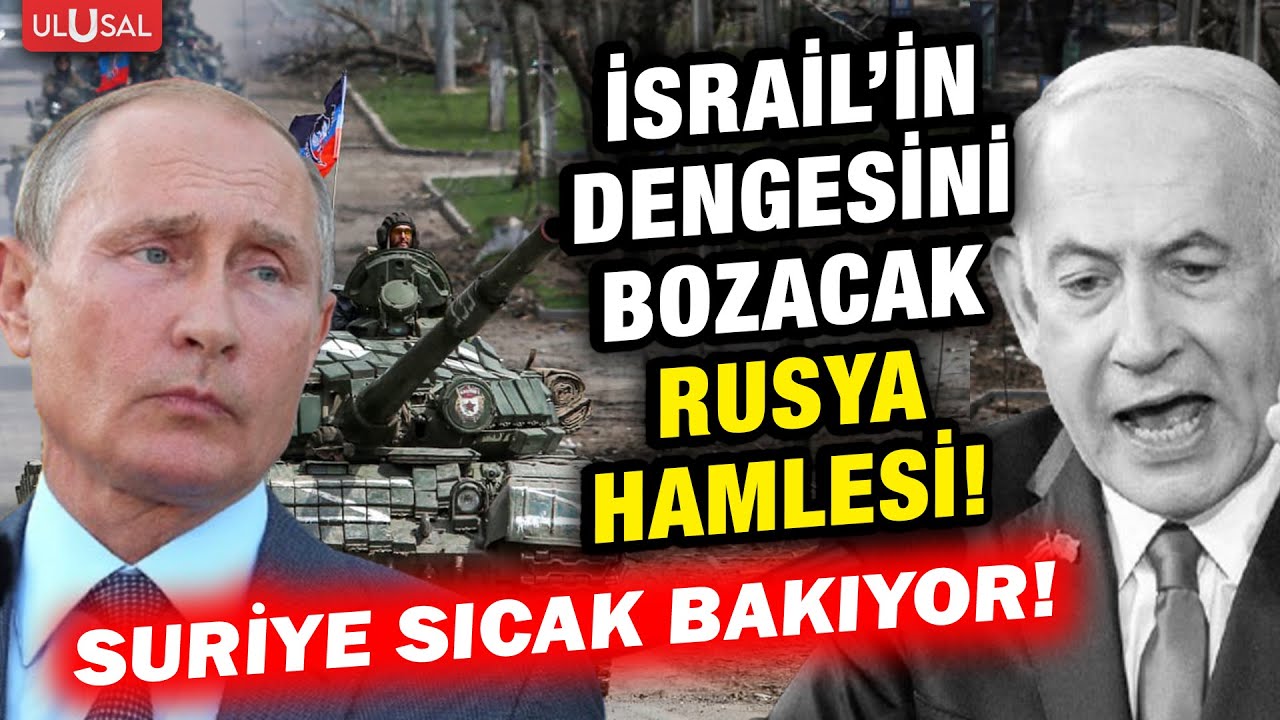 Rus askeri Suriye'ye iniyor! İsrail'de büyük panik!
