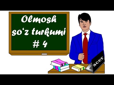 OLMOSH SO&rsquo;Z TURKUMINING TUZILISHIGA KO&rsquo;RA TURLARI