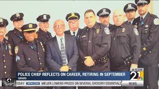 Police chief reflects on career, retiring in September