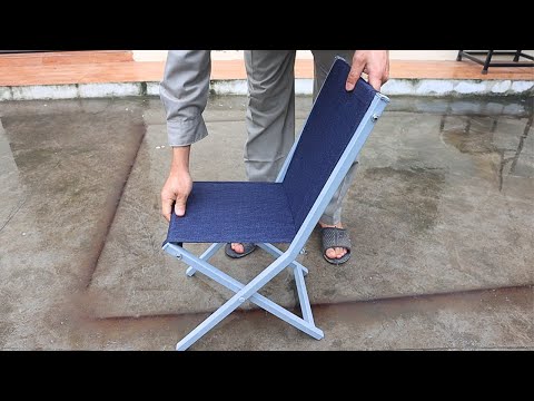 ვიდეო: როგორ გავაკეთოთ წვრილმანი დასაკეცი სათევზაო სკამი
