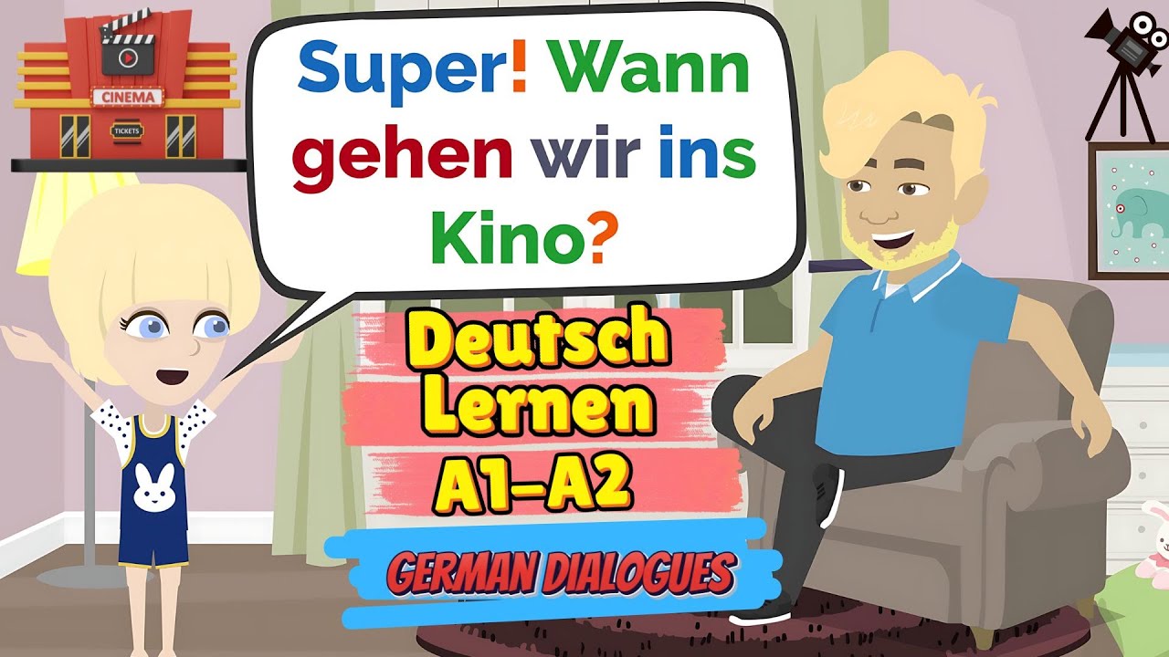 #03 Deutsch lernen A1 - A2 | German Dialogues | Deutsche Dialoge - YouTube