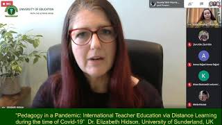 Pedagogy in a Pandemic | Covid 19| International Teacher Education via distance learning
