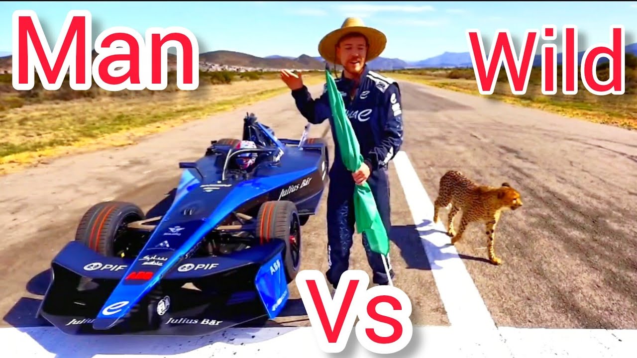 Man vs wild animals challange who is faster 