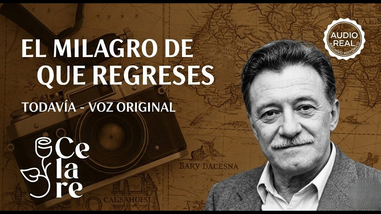 Todavía, Mario Benedetti (en voz del autor) | Celare Poesia #benedetti