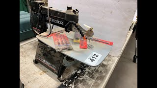 EXCELSIOR 16" ELEC. PROFESSIONAL SCROLL SAW