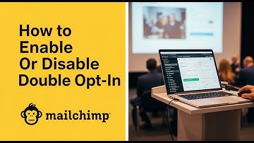 How To Enable Or Disable #Mailchimp Double Opt In 💯