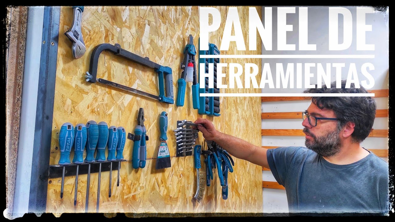 Bricolaje: Cómo construir un panel de herramientas - Blog Ferretería  Mauricio